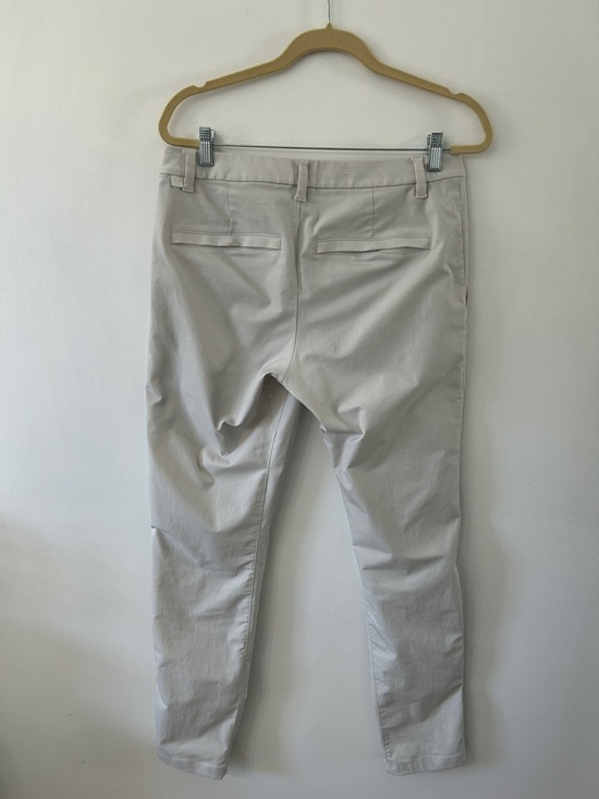 Lululemon Pants Men's 31 Cream Commission Slim Classic Chino Flat Front - Picture 7 of 16